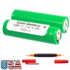 Exell Battery Razor Battery For  Remington 10468, R9100TLT Electric Razors EBR-12